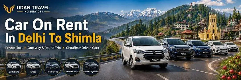 Car On Rent In Delhi To Shimla