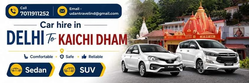 Delhi To Kainchi Dham Taxi