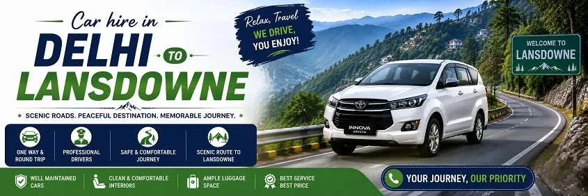 Car On Rent In Delhi To Lansdowne