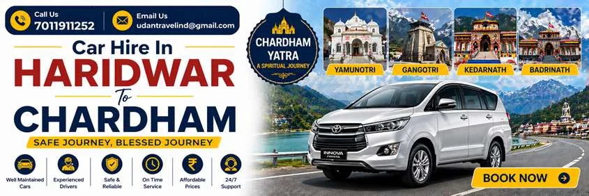 Car Hire In Haridwar To Chardham