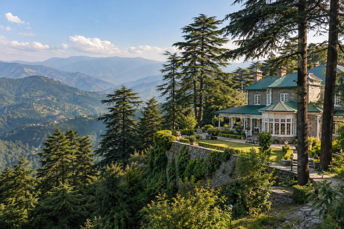 Chail travel scenery
