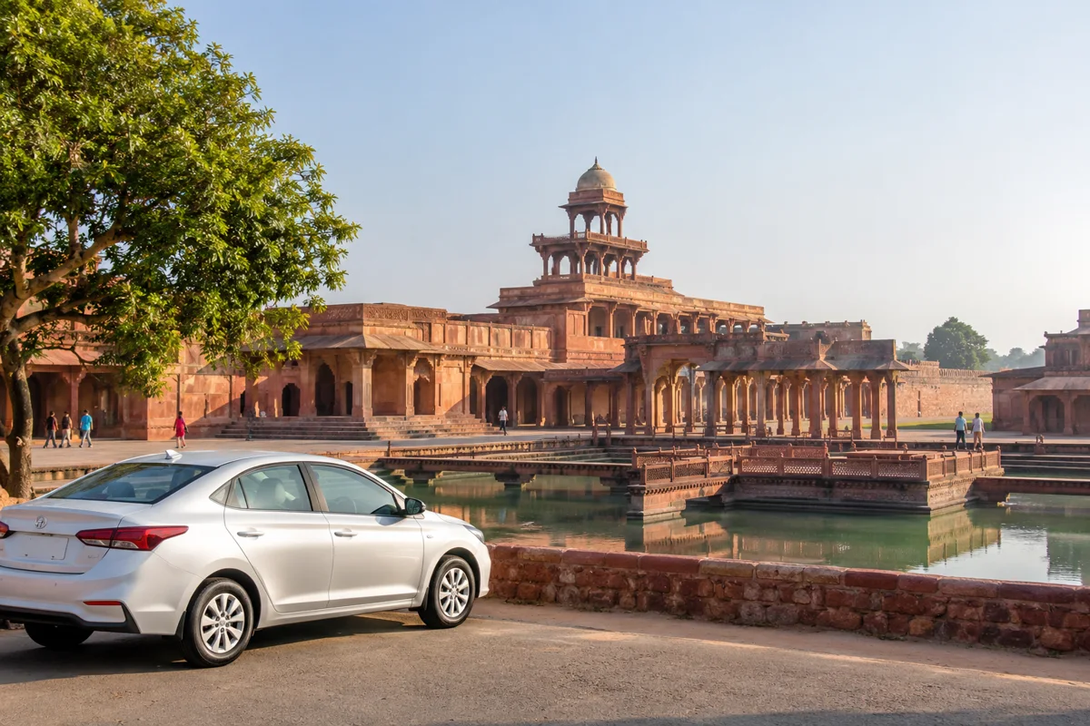 Fatehpur Sikri travel scenery