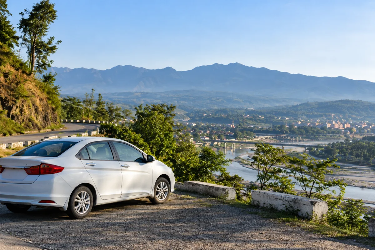 Pathankot travel scenery