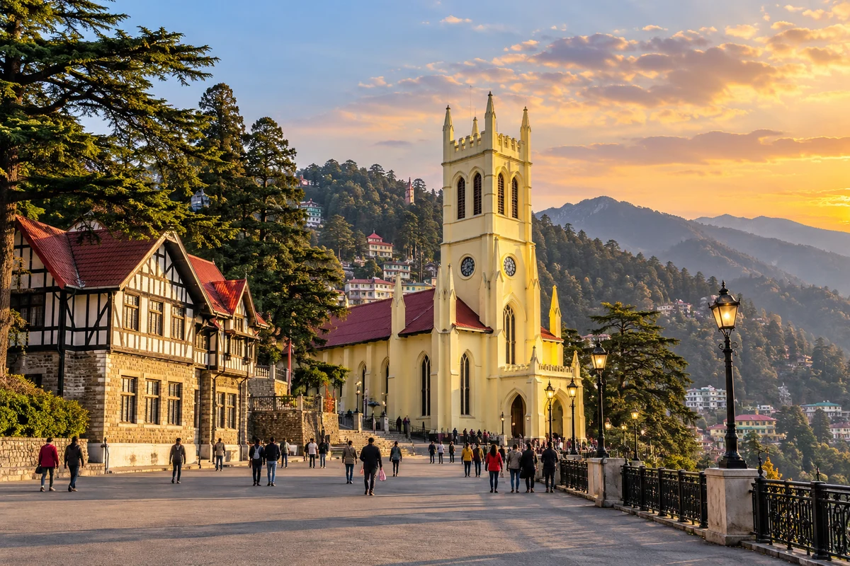Shimla & Kufri Himachal destination scenery