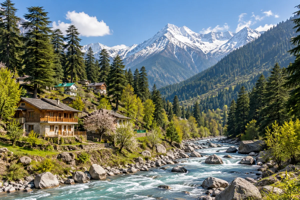 Manali Family Holiday destination setting