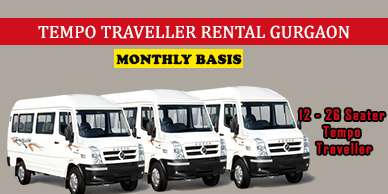 Monthly Tempo Traveller Rental In Gurgaon